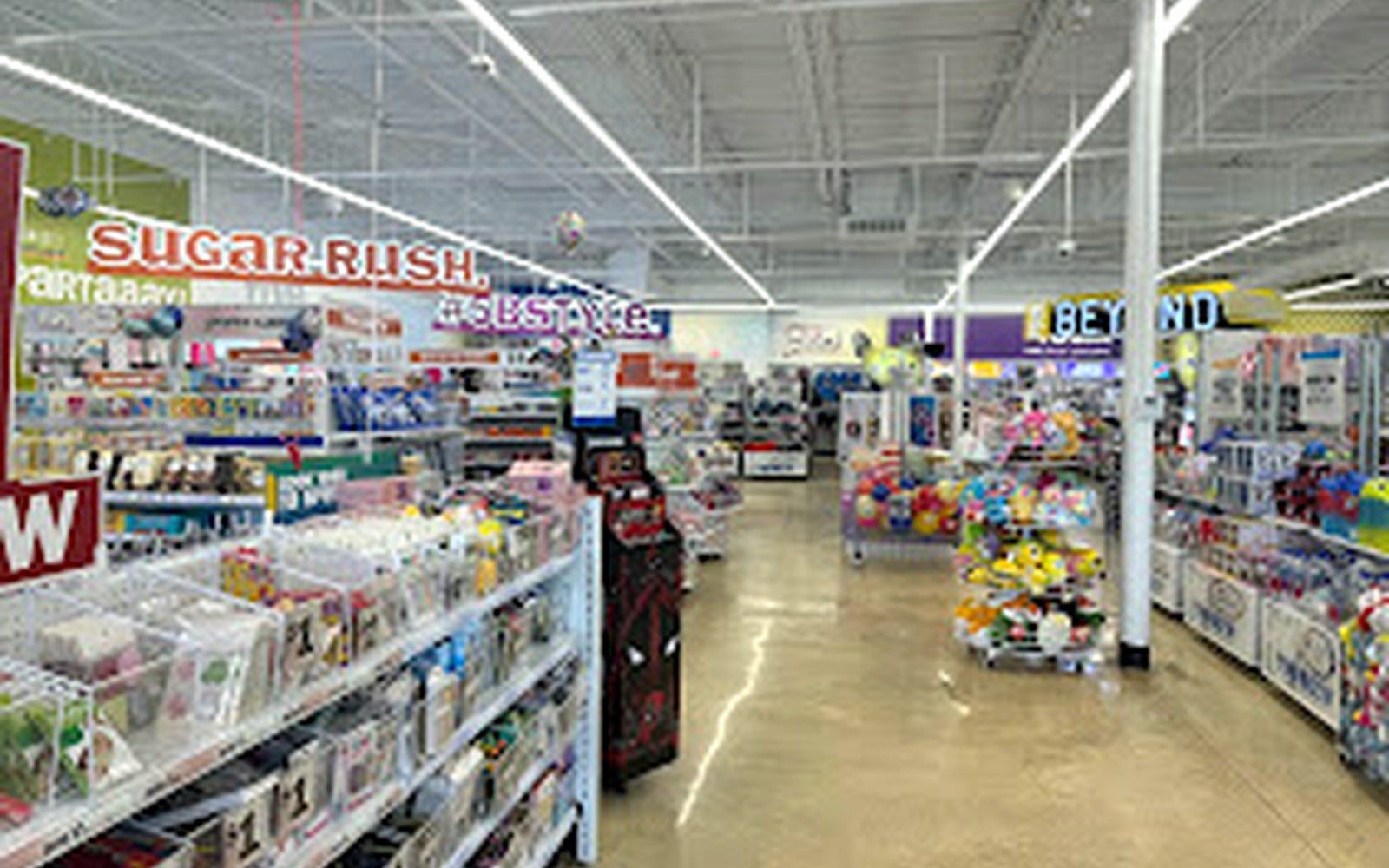 Five Below interior view, Shrewsbury, NJ
